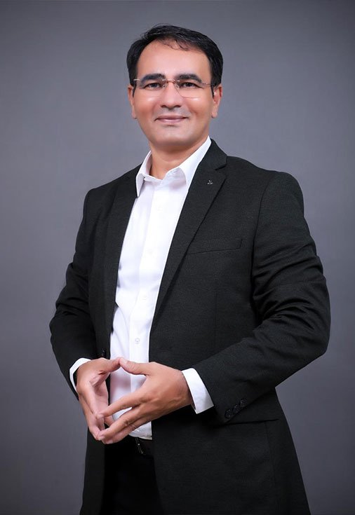 Portrait of CS Krishna Kuppachi
